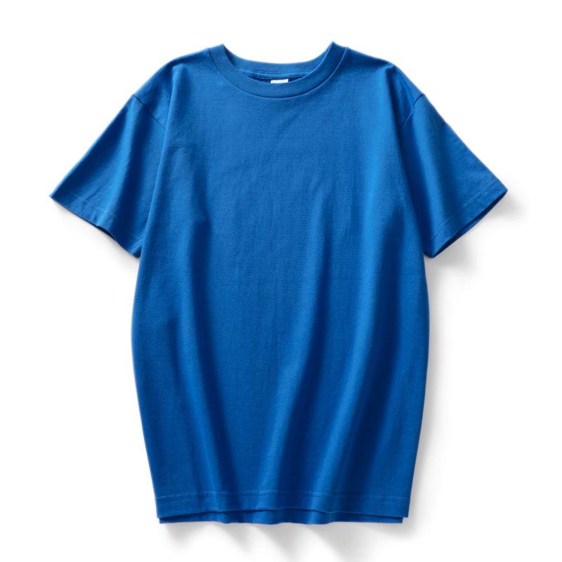 T-shirt da donna estiva in cotone traspirante T-shirt a maniche corte da coppia con collo rotondo allentato