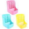 Pig Cage Accessories Small Animal Supplies Rabbit Hay Feeder Hamster Feeder Rabbit Feeding Bowl