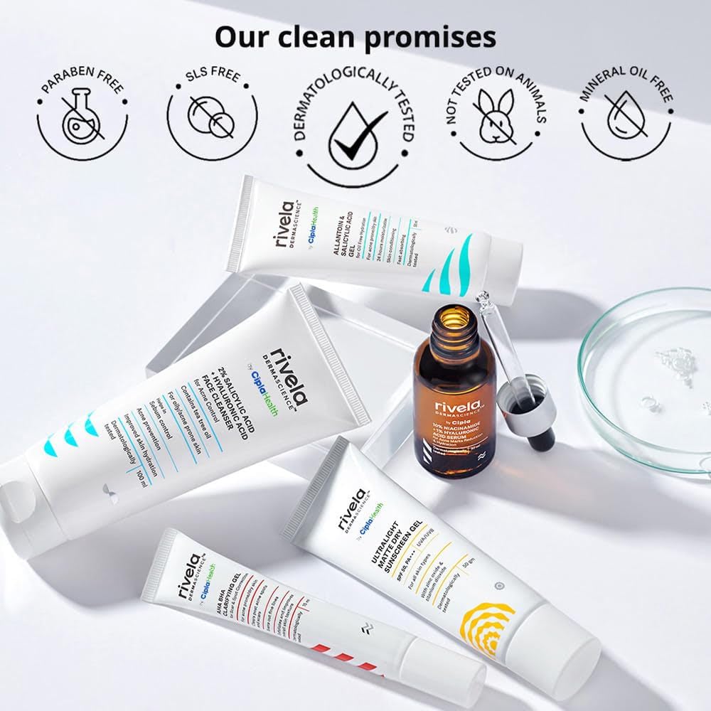 Rivela Dermascience By Cipla 0.3% Retinol Night Cream 30ml For Dark Spots And Anti-Aging Care