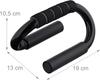 Relaxdays Push-up Handles Set of 2, Anti-Slip, Black