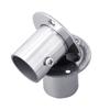 End Support Pole Steel Wardrobe Bracket Flange Rail Rod Pole Pc Socket End Support Stainless Steel Practical To Use