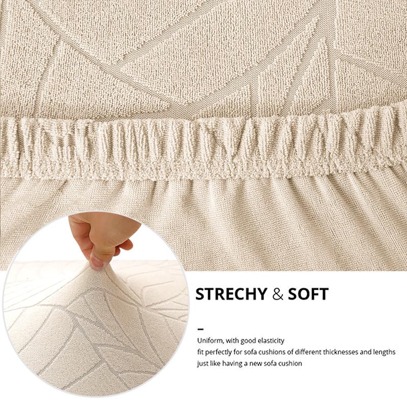 Jacquard Elastic Chair Cover for Dining Room Wedding Banquet Water Repellent Chair Protector 1/2/4 Pieces Fitted Chair Case