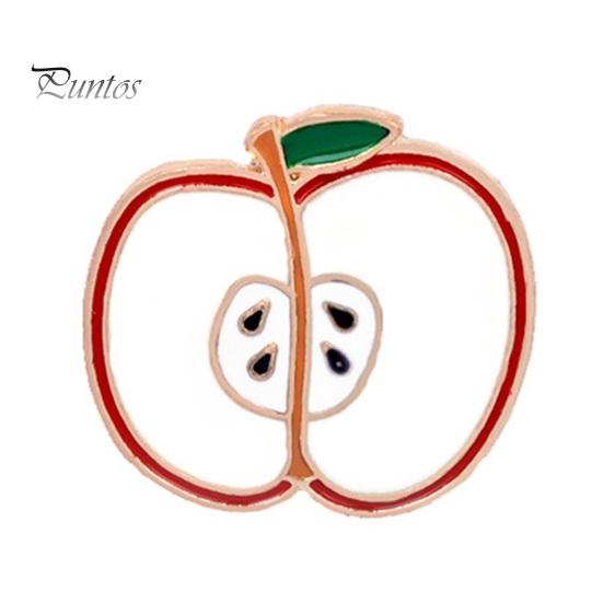 Öltropfende Cartoon-Frucht-Brosche, niedliche Emaille, Erdbeere, Orange, Ananas, Wassermelone, Kiwis, Form, Hut, Tasche, Kleidung, Anstecknadel, Modeschmuck, Geschenk