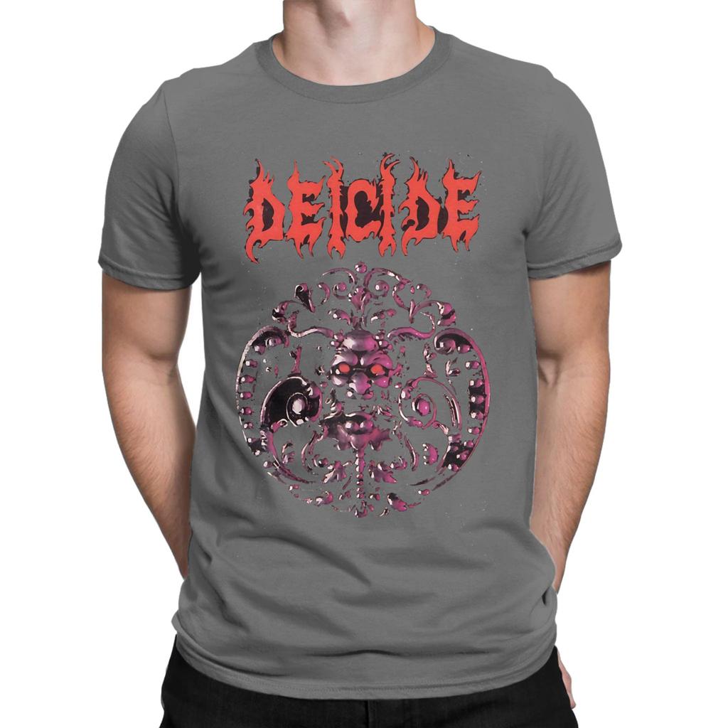 Deicide Lustiges 100% Baumwoll-T-Shirt Deicide Oberteile T-Shirts Für Unisex
