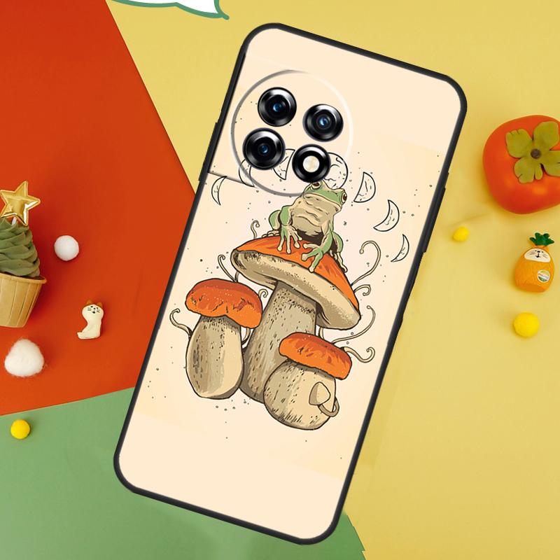 Cottagecore Frog Aesthetic Case For OnePlus Nord 5 CE 2 3 4 Lite N20 N30 OnePlus 15 13 12 11 10 10T 12R 13T 13R Cover