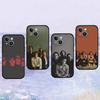 Monkeys Rock Bands Black Phone Case That Fits For IPhone 17,16,15,11,13,14 Pro Max,Plus,X,Xr,Xs Max,13Mini