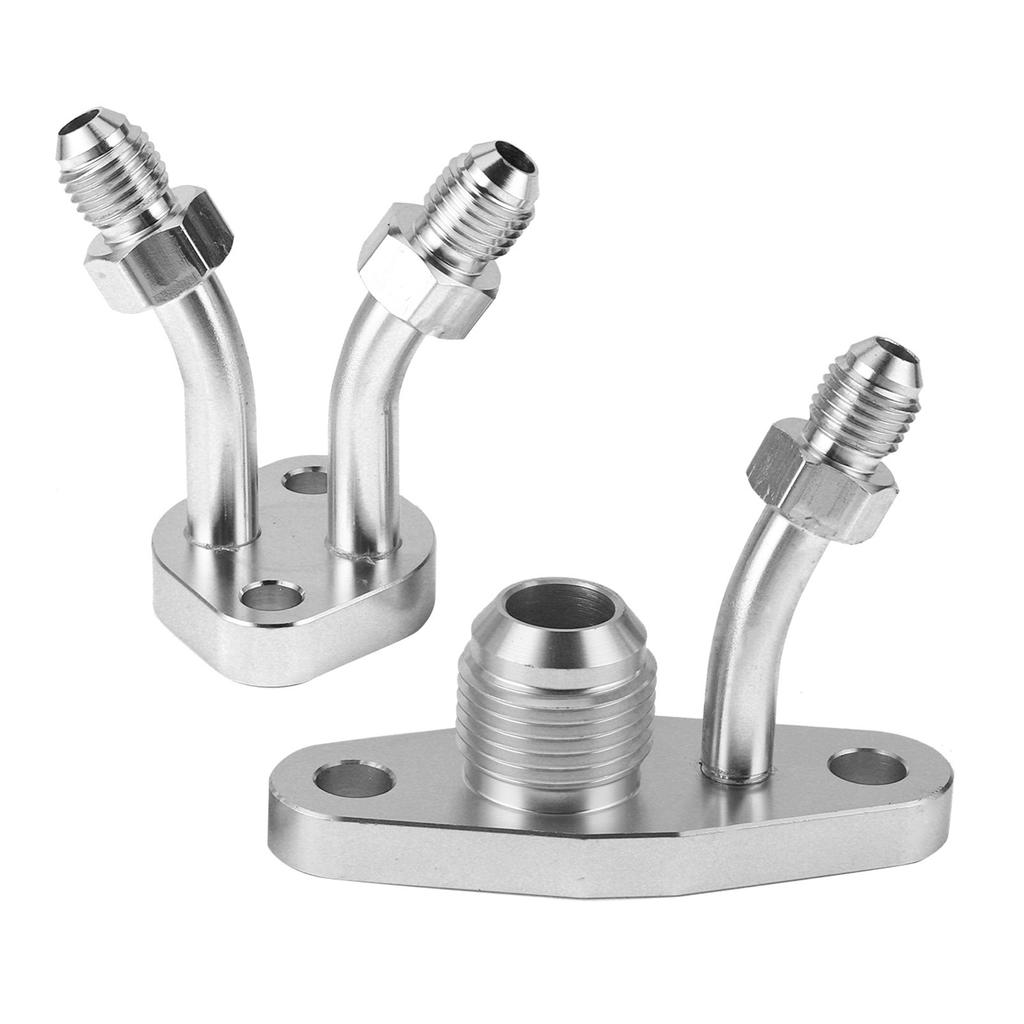 Turbo Oil Feed Flange Water Return Discharge Kit 312‑07006‑003 Fit for CT9 CT12 CT20 Auto Parts