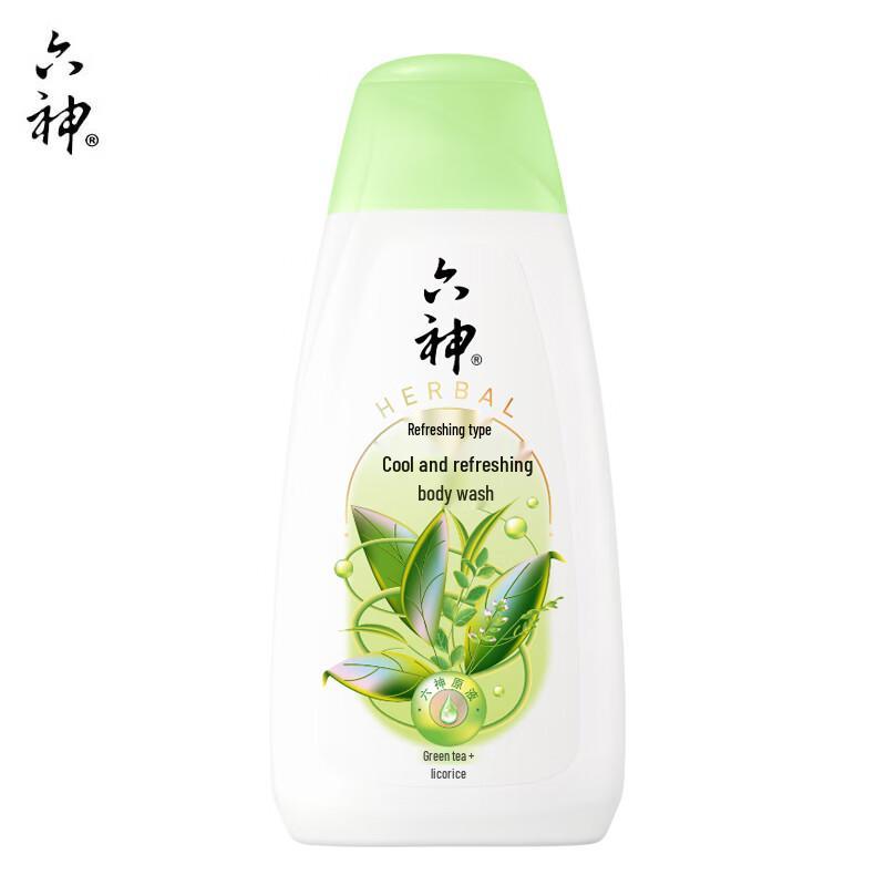 Liúshen Cooling & Refreshing Green Tea & Licorice Shower Gel