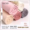 Pure Cotton Double Layer Gauze Infant & Toddler Bib for Casual or Home Wear