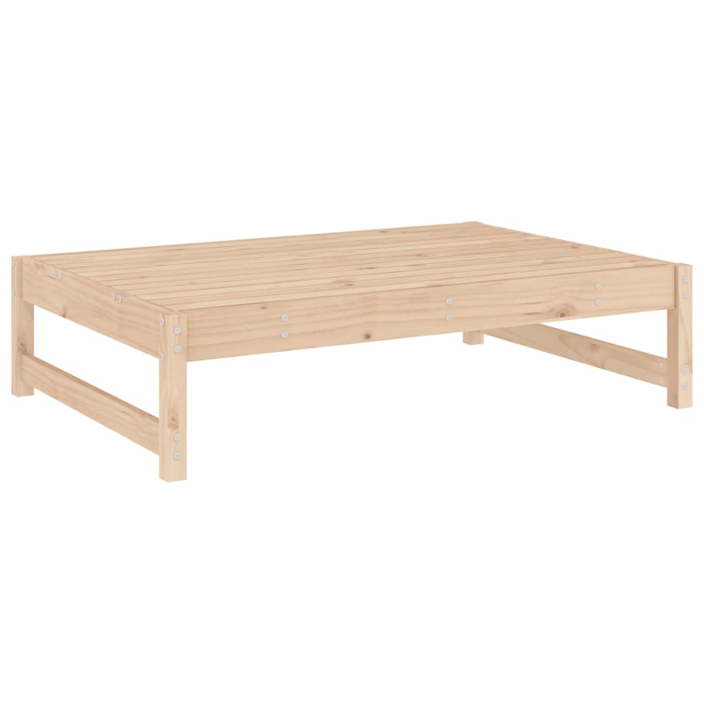 Garden Bench 120 X 80 Cm Solid Pine Wood