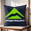 Fashion MMeridaS Bikes Cushion Cover Natural Linen Organic Fabric DoubleSided Printing Couch Pillow Covers Home Decor