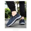 Men's Sports Shoes with Soft Soles, Dad's Shoes, One-piece Style, Suitable for Middle-aged and Elderly People for Walking.