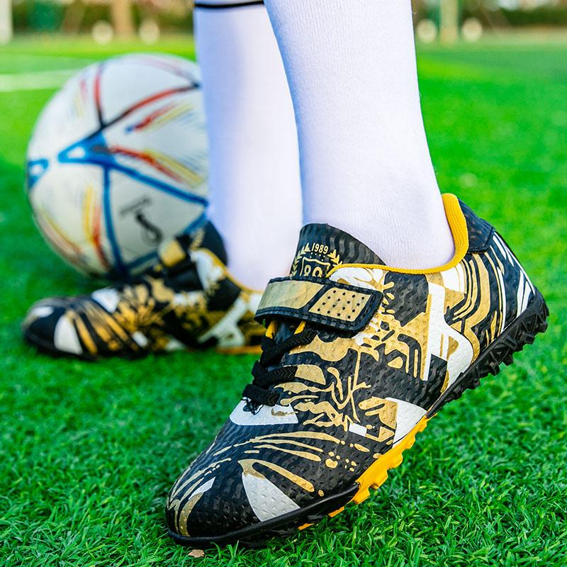 New Kid Soccer Shoes Boys TF AG Sneakers Football Boots Ultralight Professional Non-Slip Comfortable Match Sports Shoes Unisex