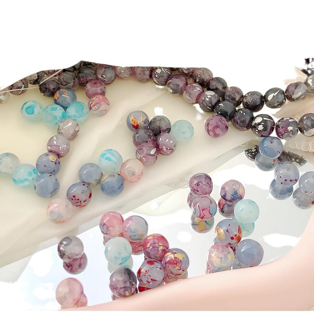 10mm Handmade Lampwork Loose Beads: Perfect for DIY Bracelets, Necklaces, and Accessories