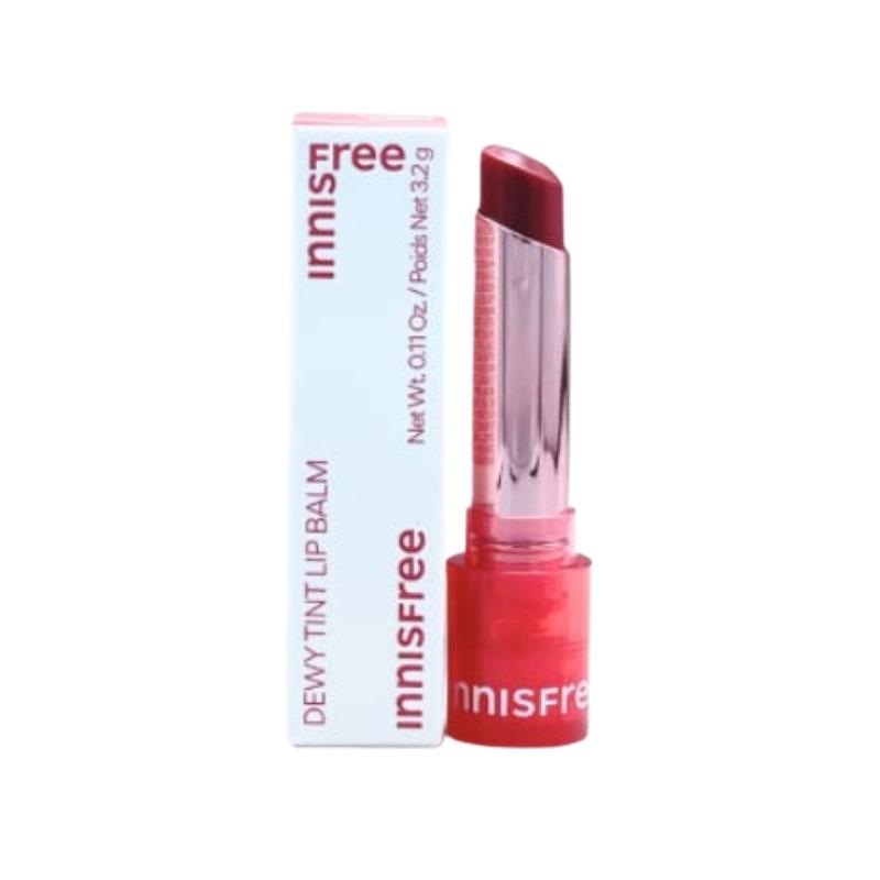 Innisfree Dewy Tint Lip Balm 3.2g | Hydrating Moisturizing Tinted Lip Care | Sheer Glow Lip Balm [5 Colors]