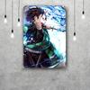 Kimetsuno Yaiba  Classic Poster Rusty Metal Plaque Retro Decorative Plate Bar Man Cave Garage Club Metal Sign Wall Decoration