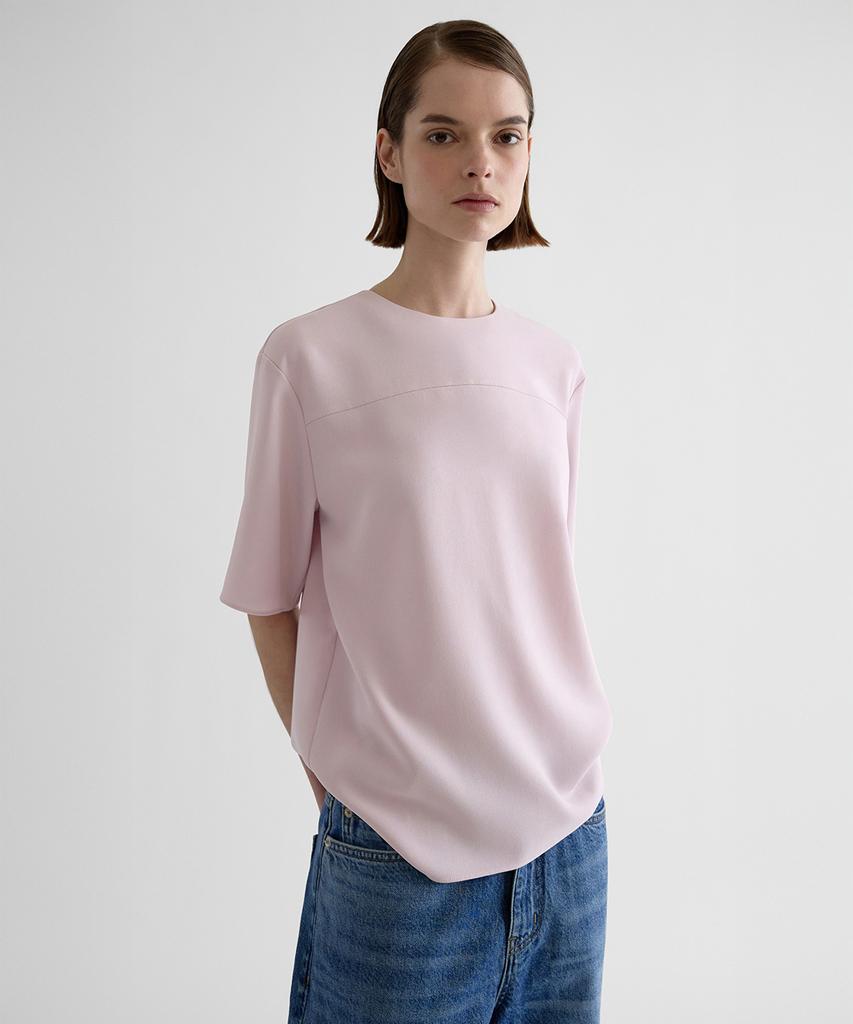 ONE Cutout Half Blouse_Pink