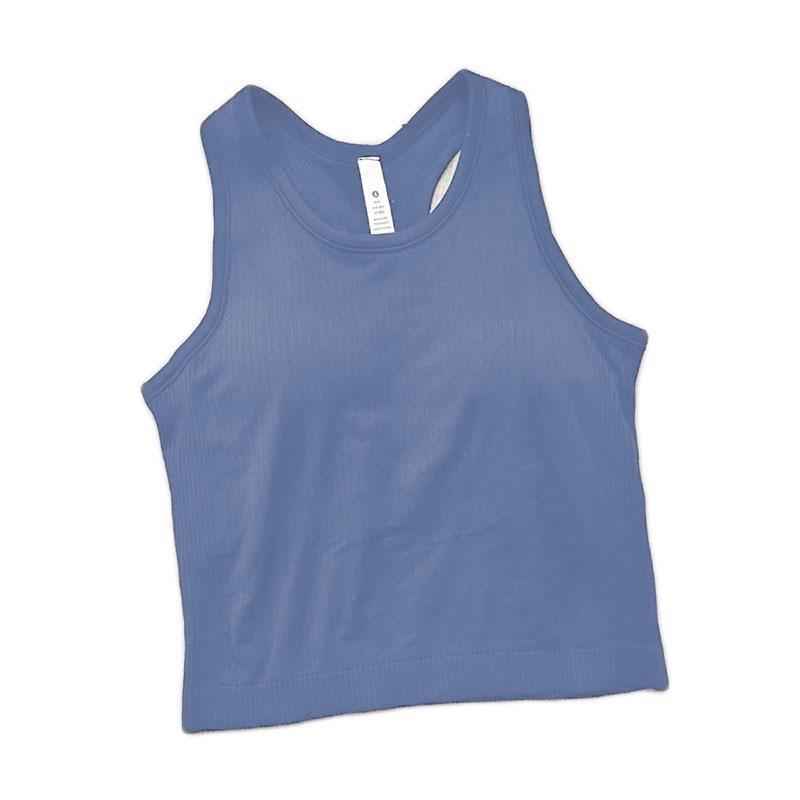 EBB TO STREET Women's Racerback Yoga Tank Top with Chest Pad - Summer Fitness Tight Fit