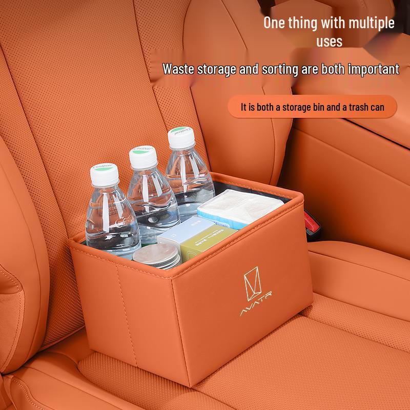 2024 Avatr 07 Car Foldable Trash and Storage Box for Front and Rear Rows