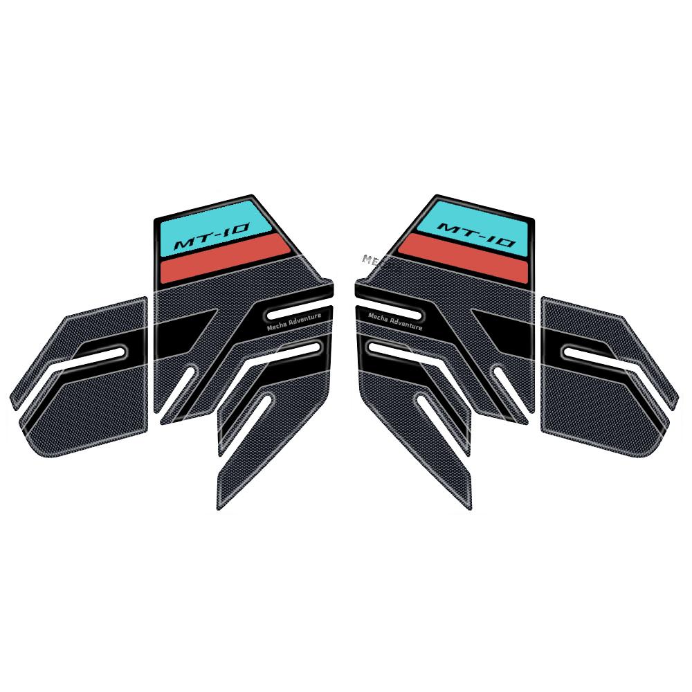 

Для Yamaha MT-10 MT10 SP 2022-3D наклейка из эпоксидной смолы, мотоциклетная накладка на бак, боковая наклейка с защитой от царапин A