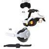 Soft Surface Head Strap Headband Replacement Fit for Quest3 VR Headset Band