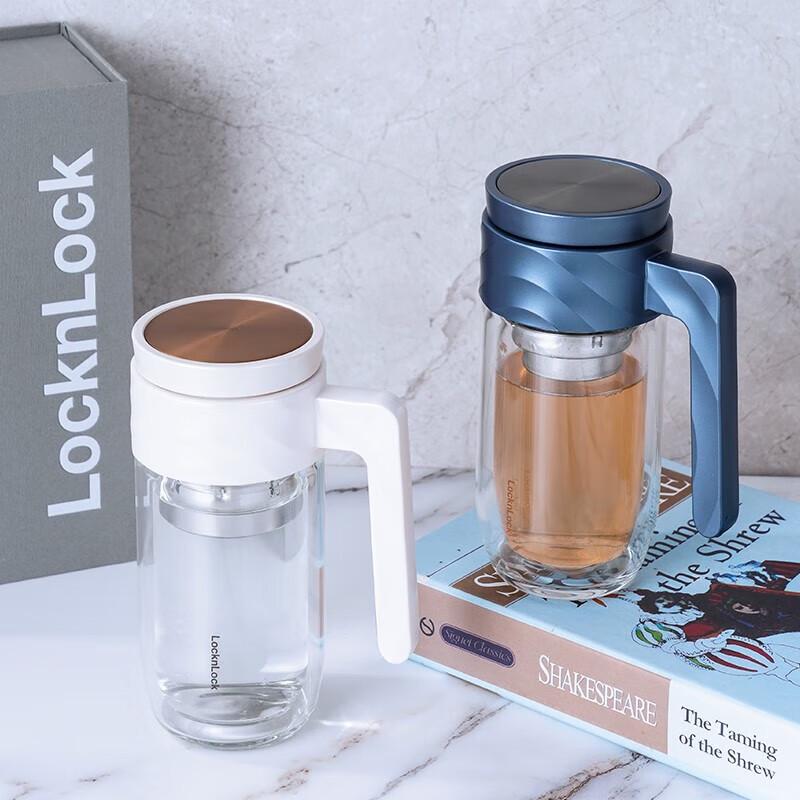 LOCK&LOCK Heat-Resistant Double-Layer Glass Tea Cup