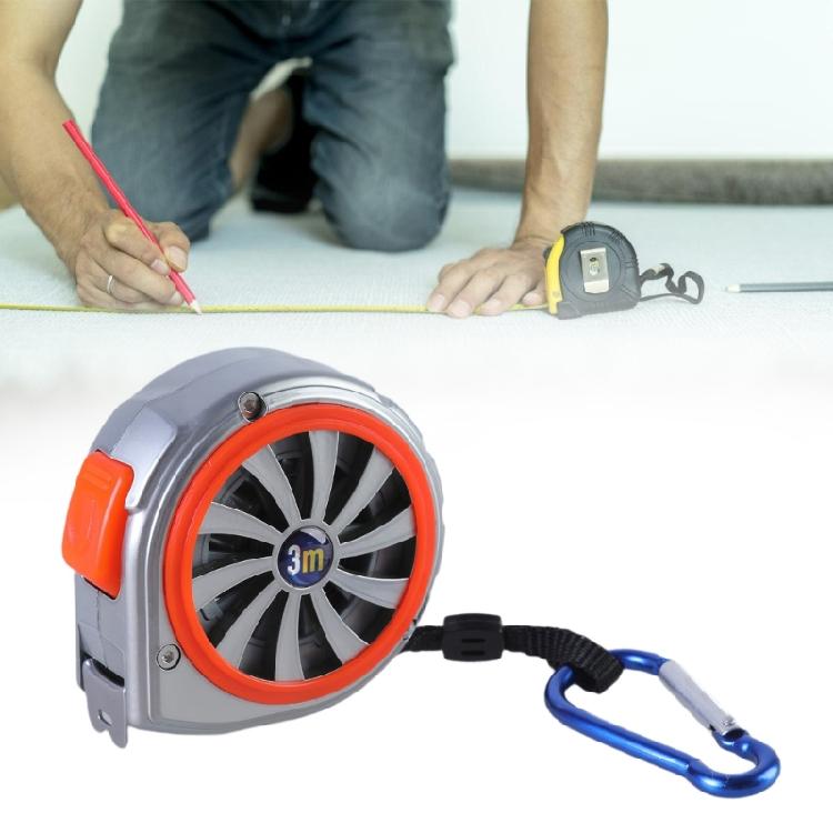 Self Locking Tape Measure with Steel Construction Multifunction  Tape Measuring Tool for Easy Carrying & Accurate Readings