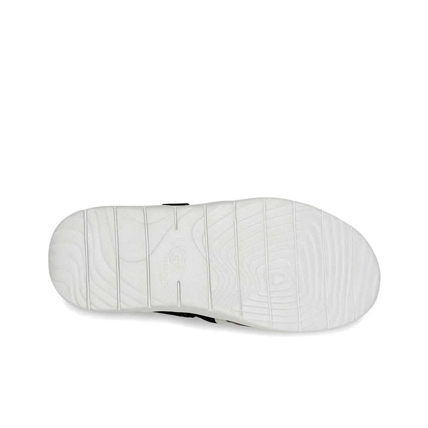 UGG Cloudlet Sneaker Comfortable Breathable Casual Running Shoes Kids Sneaker Black White 1107979K- BWHT