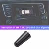 1Pc Black Antenna 3Cm Roof Antenna Short Pole Antenna Car Pole Antenna Short Adapter Radio Foot