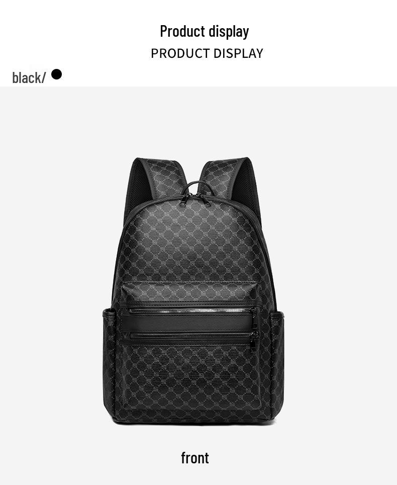 Rucsac Retro Pled Trendy European & American 2025 - Geantă de Călătorie Casual Fashion