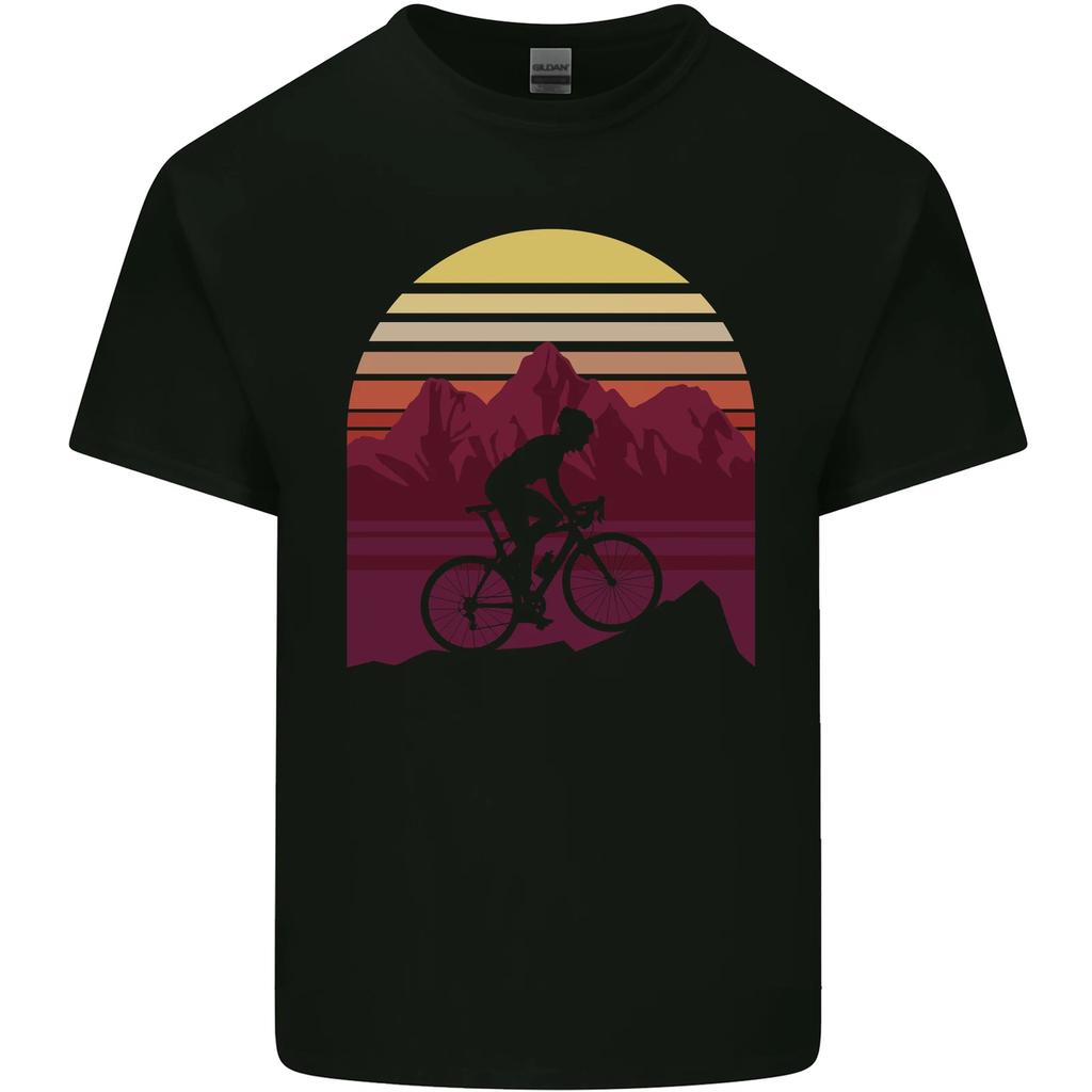 Dawn Cycling Mountain Bike Bicycle MTB Kids T-Shirt Childrens