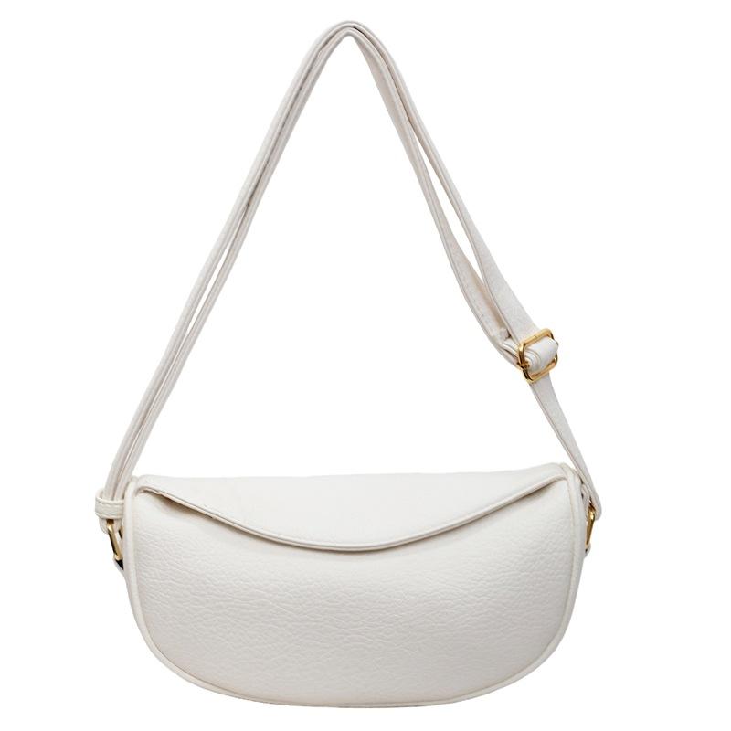 2025 summer new women's bags large-capacity casual tote bags messenger casual fashion solid color dumpling bags