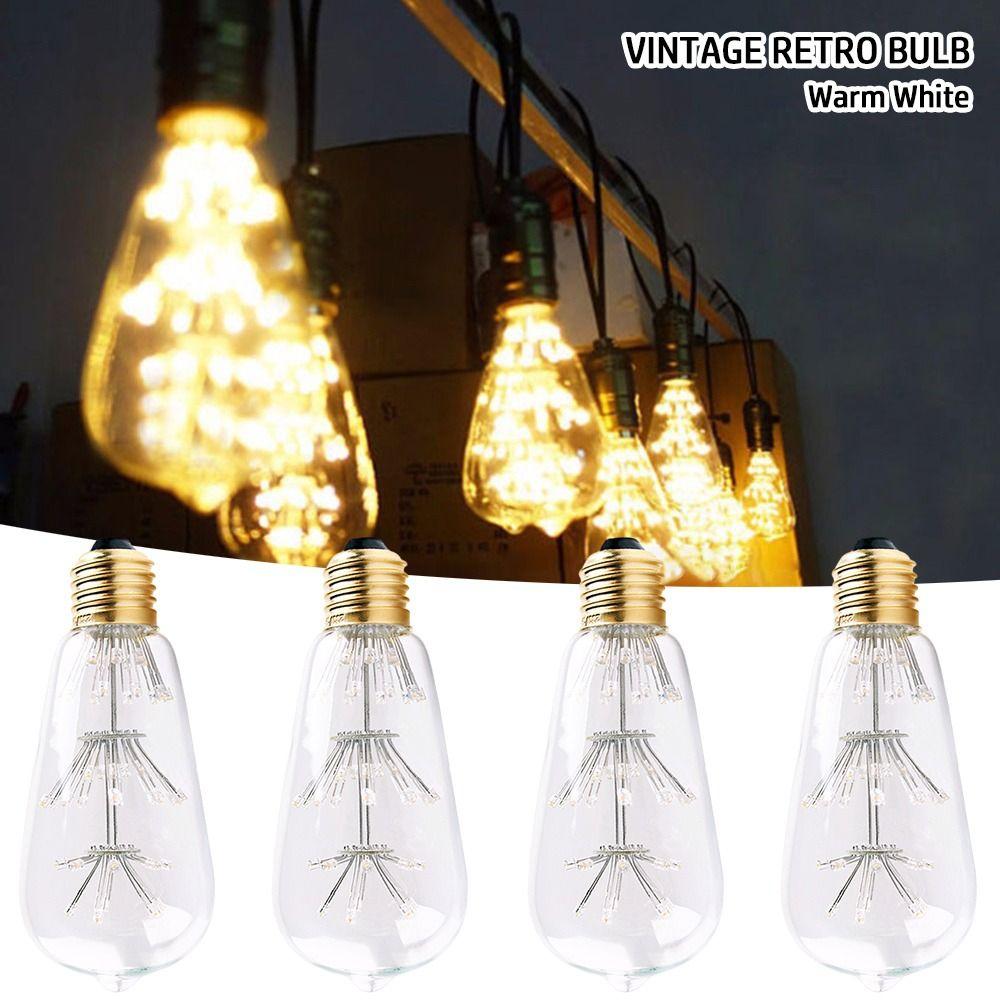 

Лампа Эдисона, винтажная ретро-лампа накаливания, лампа Эдисона, лампа накаливания, винтажная декоративная лампа накаливания