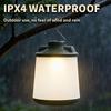 LED Hanging Camping Light 2000mAh Outdoor Rechargeable Tent Light Portable Night Hanging Lamp for Outdoor Hiking Camp Traveling