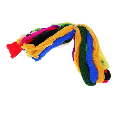 10Pcs Colorful Nylon Floral Material For Artificial Silk Flowers DIY Crafts