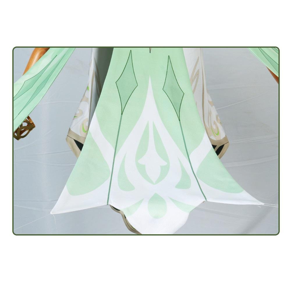 Nahida Cosplay Costume Lesser Lord Kusanali Full Set Dress Ears Wig Nahida outfits for Comic Con