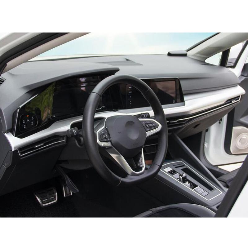 For VW Volkswagen Golf8 Golf 8     Car Center Control Dashboard Trim Decoration Trim Auto Interior Accessories