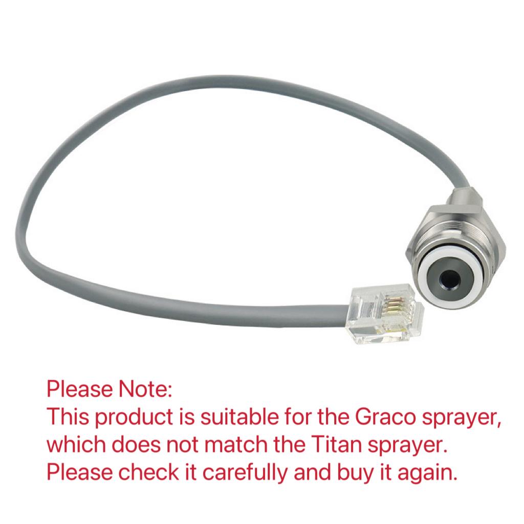 1 Set 243222 Airless Sprayer Pressure Transducer, for Graco Airless Paint Sprayers 190ES 390 395 490 495 595 3400