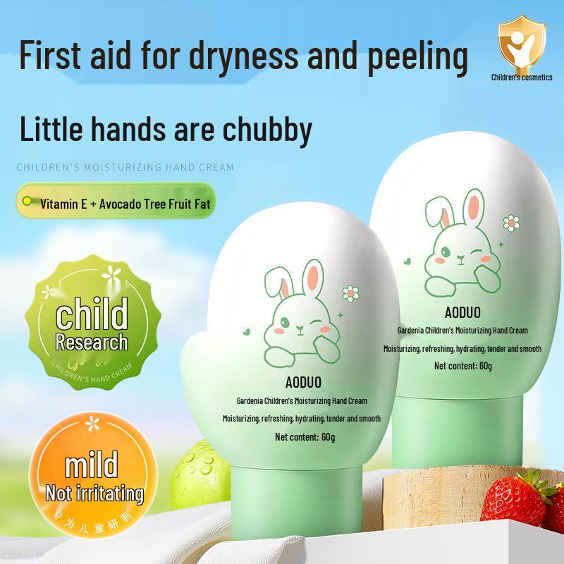 Audo Gardenia Kids  Gentle Moisturizing Hand Cream - Lightweight, Hydrating & Skin Conditioning.