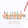 Fischgräten Holz Paarung Kinder Puzzle Farberkennung Frühe Bildung Feinmotorik Trainingsspielzeug Montessori Lehrmittel