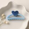 Hair Claw, Heart Design Hair Clip for Women, Stable Grip Back Head Hair Claw for Various Hairstyles Daily Wear Special Occasions