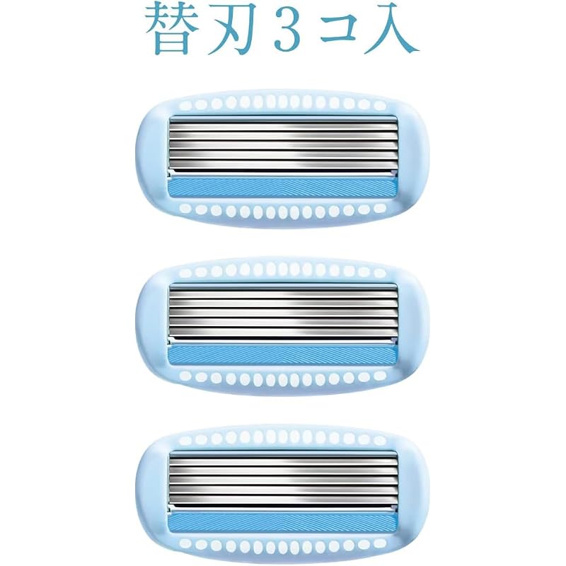 Schick Hydro Silk Salon Plus Replacement Blades (3-pack) with Skin Guard, Women's Razor, White