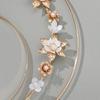Vintage Lolita Virgin Mary Halo Tiara: Handmade Floral Pearl Headdress for Fashion Shows