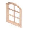 ature   Arched Window Furnishings with 6 Panes