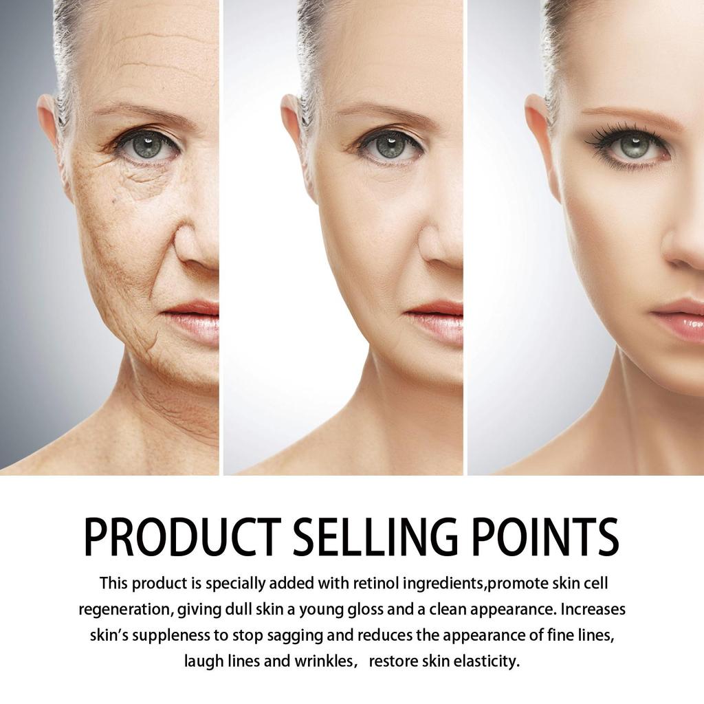 EELHOE Krem z retinolem Nawilżający Hydratacja Redukcja Drobnych Linii Linii Wokół Oczu Ujędrniający Lifting Skóra Twarzy