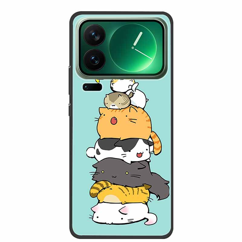 For Xiaomi 17 Pro Max Case Luxury Soft Silicone TPU Phone Case on Xiaomi17 Pro Max Colorful Shockproof Protector Cover New Coque