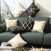 Hot Stamping Pillow Case European Classical Home Sofa Cushion Pillow Super Soft Pillow