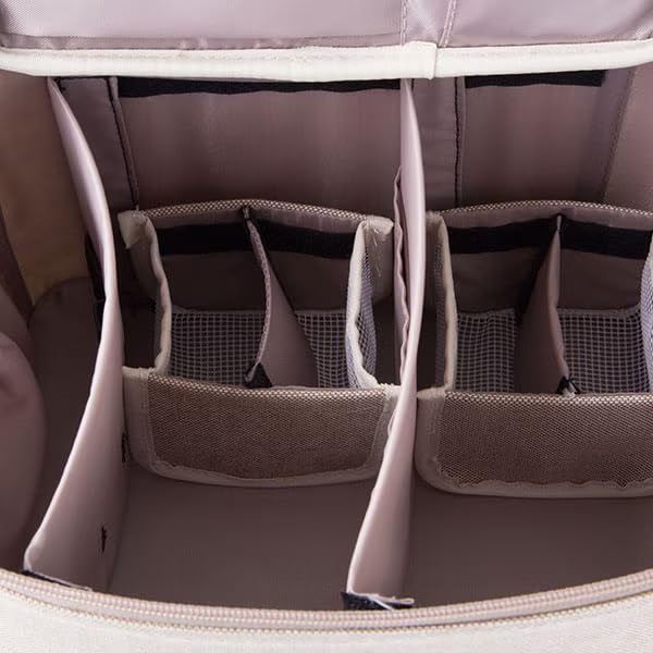 Nitori Large Capacity Cosmetic Box Picot Beige 8131245 (NITORI)