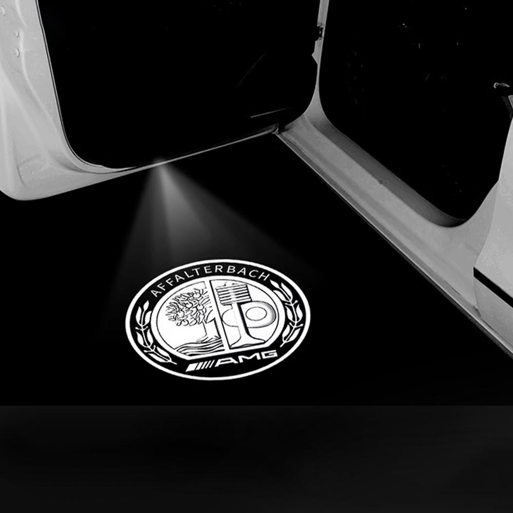 Hot Car Sticker 4pcs LED HD Car Door Welcome Lights for Mercedes Benz C260 C300 W204 2010-2014 C Class C200 W204 2008-2011 C280