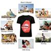 Funny Lip Print Short Sleeve T-Shirt Trendy Street Style Casual Top Pure Cotton T-shirt